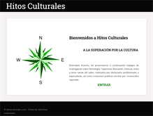 Tablet Screenshot of hitosculturales.com
